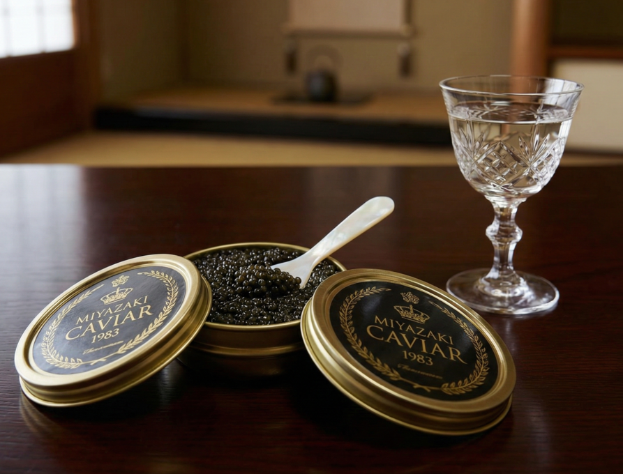 【宮崎キャビア1983】塩分3%の衝撃。国産フレッシュキャビアが変える「家飲み」の常識